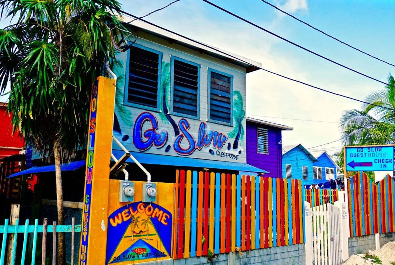 Go Slow Guesthouse Caye Caulker Eksteriør bilde